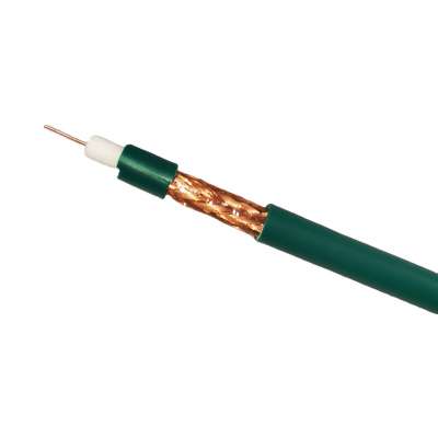 KX6 coaxial cables green cctv coaxial cable cctv