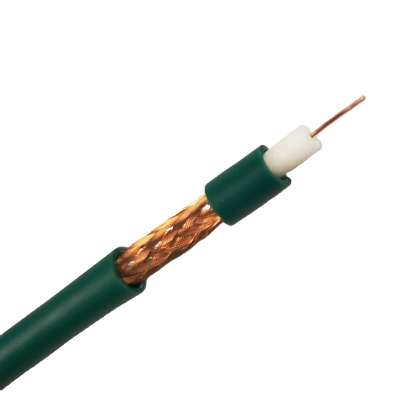 KX6 coaxial cables communication cables green cctv coaxial cable cctiv